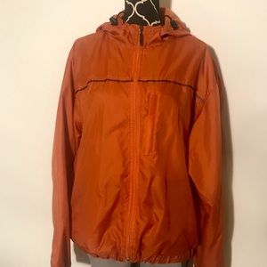 Men’s Eddie Bauer Orange Wind / Rain Jacket